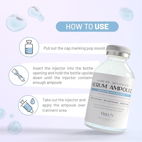 BRÜUN HY Hyaluronic Aqua Solution Serum Ampoule 1.18 fl.oz