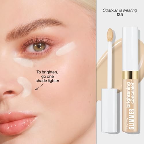 Revlon Glimmer Brightening Concealer - Lightweight Under Eye Makeup
