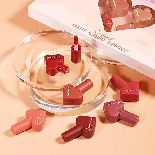 LANGMANNI 12-Color Matte Liquid Lipstick Set | Waterproof 12H Wear