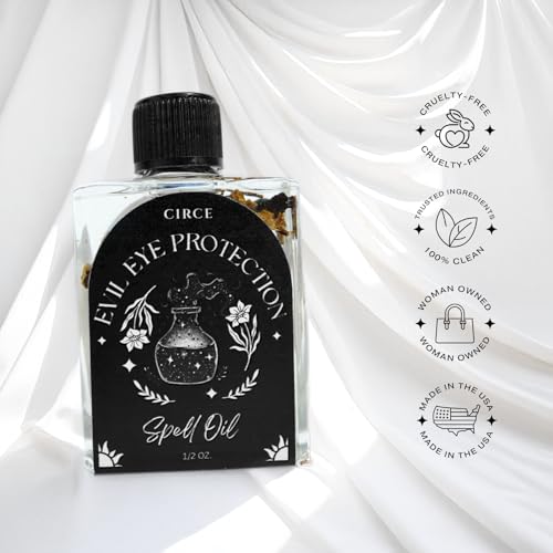 CIRCE Evil Eye Protection Spell Oil - 1/2oz Ritual Blend