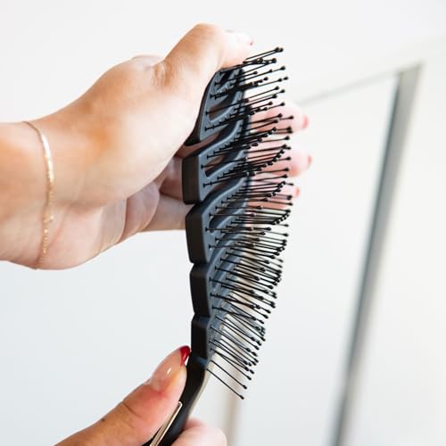 FRAMAR Vented Hair Brush for Women - Detangler & Blow Dry Styling Tool