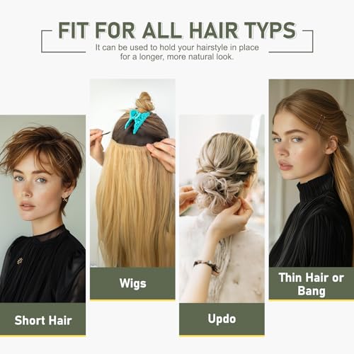 150 Count Mini Bobby Pins 1.38" with Storage Box - Brown