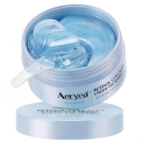 Retinol Collagen Under Eye Patches 30 Pairs | Hydrogel Eye Masks
