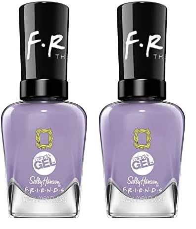 Sally Hansen Miracle Gel Friends Collection, Nail Polish, Lavendoor, 0.5 fl oz (Pack of 2)