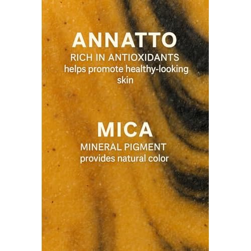 Annatto Glow ? Handmade Natural Soap Bar with Organic Oils & Mica | Antioxidant-Rich, Vegan, All Natural, Gently Exfoliating | Golden Botanical Skincare | 4 oz (10)