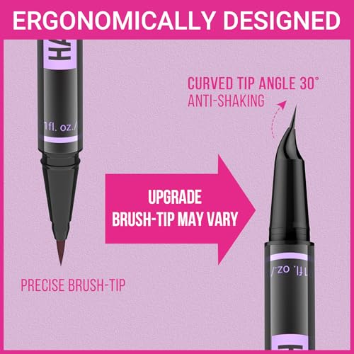 iMethod 2-in-1 Eyebrow Pen - Dark Brown Microblading Brow Pencil