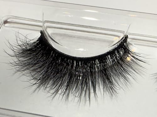 La Sini 13mm Natural Mink Lashes - Reusable False Eyelashes