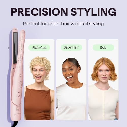 Cool Curl Pencil Curling Iron 0.65" for Short Hair & Pixie Cuts