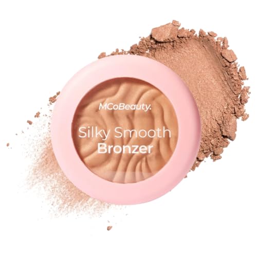 MCoBeauty Silky Smooth Bronzer Powder - Shimmer Finish