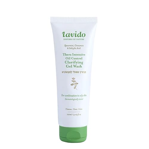 Lavido - Thera Intensive Oil Control Clarifying Gel Wash | Replenish, Nourish + Protect (4.05 oz | 120 ml)