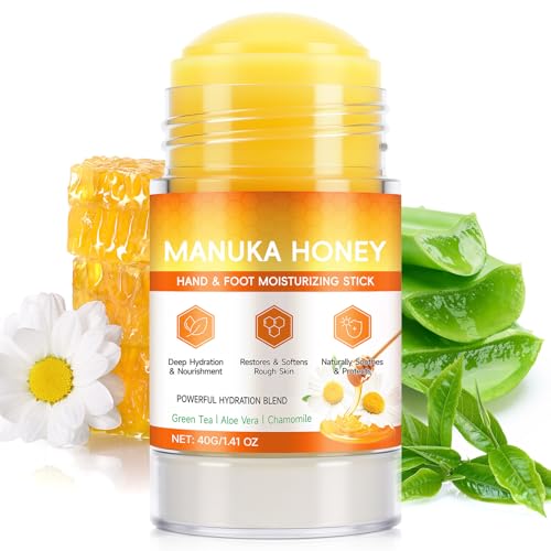 Manuka Honey Cracked Heel Repair Balm Stick with Shea Butter - 1.41 oz