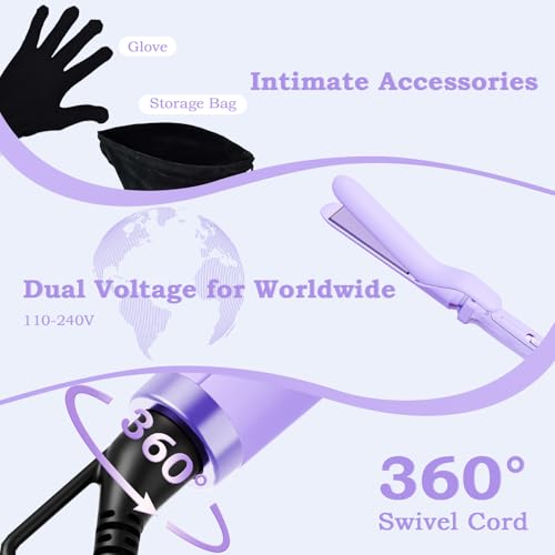 Ufree 5-in-1 Curling Iron Set with Interchangeable Barrels