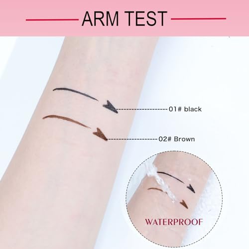 Winged Eyeliner Stamp Pen - Dual-Ended Waterproof Liquid Eyeliner