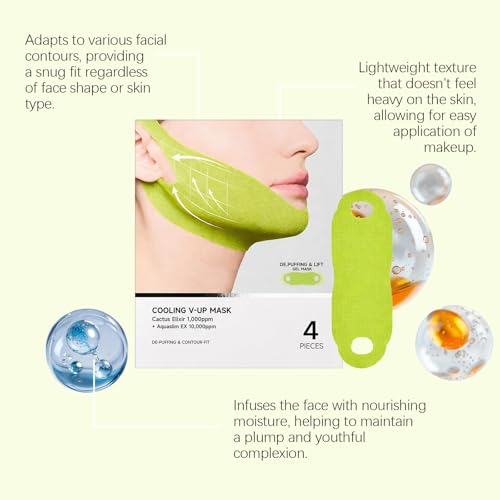 V-Line Lifting Band with Collagen for Sagging Jawline & Double Chin