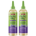 ORS Olive Oil Braidzone Soothing Scalp Oil with Lavender, Acai & Biotin for Nourishment 4.3 oz (Pack of 2)