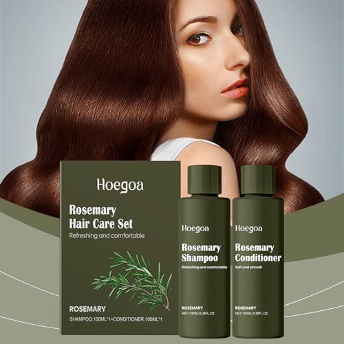 Hoegoa Rosemary Hair Care Set - Nourishing Shampoo & Conditioner 100ml