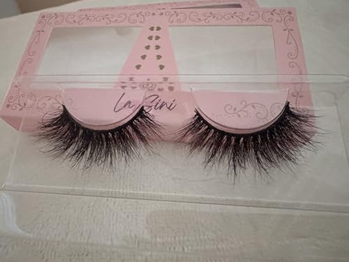La Sini 13mm Natural Mink Lashes - Reusable False Eyelashes