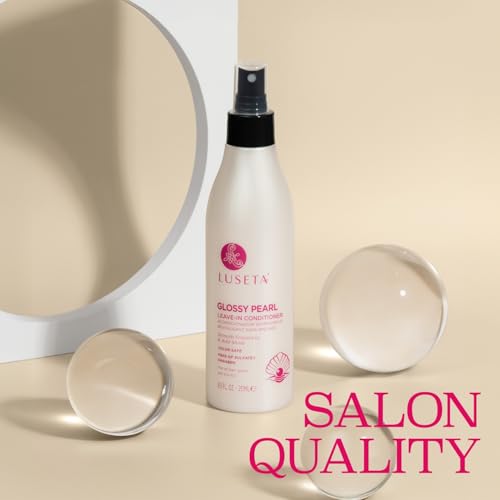 Luseta Glossy Pearl Leave-In Conditioner for Dry Hair, 8.5 oz