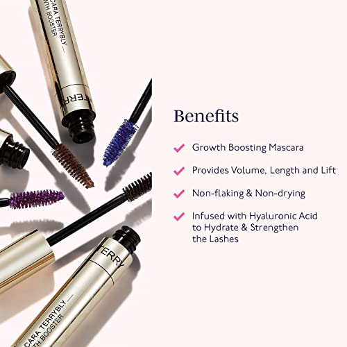 By Terry Terrybly Growth Booster Mascara | Lengthening Mascara | Terrybleu | Full-Volume, Intensely Pigmented and Clump-Resistant | 8ml (0.28 fl oz)