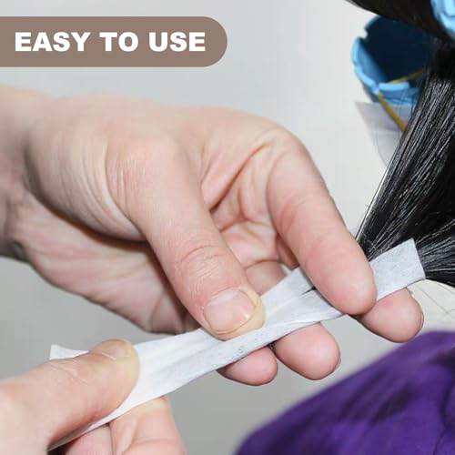 140pc Hair Perm End Papers - Heat-Resistant Thin Paper Wraps