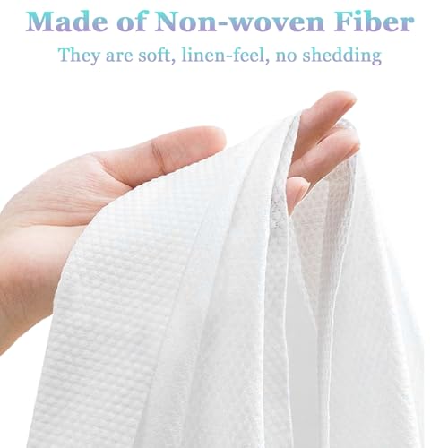 Disposable Bath Towels 50-Count 19.7" x 27.6" Absorbent