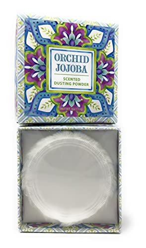 Greenwich Bay Orchid Jojoba Dusting Powder, 4 oz