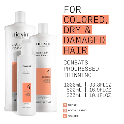 NIOXIN System 4 Thickening Conditioner for Colored Dry Hair