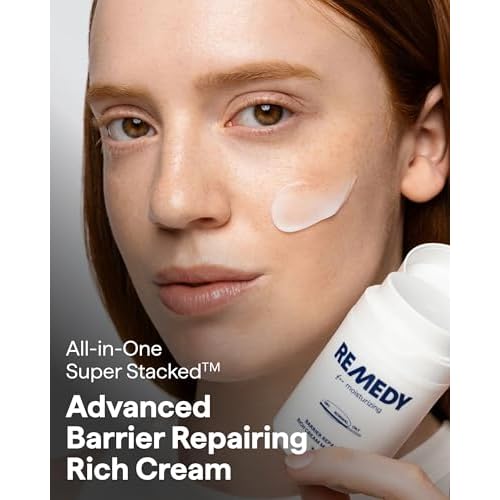 Remedy Anti-Aging Hydration Stack | 2-Piece Night & Day Routine | Healthy Aging Treatment & Rich Moisture Cream | Retinol, Ceramides, Peptides, Niacinamide | Created by Dermatologist Dr. Shah | Vegan