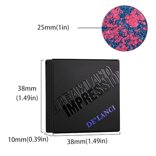 Duochrome Iridescent Eyeshadow - Blue Purple Chameleon Shimmer