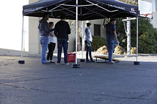 US Weight Tailgater Canopy Weights with No-Pinch Design for Easy, Safe Installation, and Removal to Secure Tents, Canopies, and Umbrellas at Outdoor Events