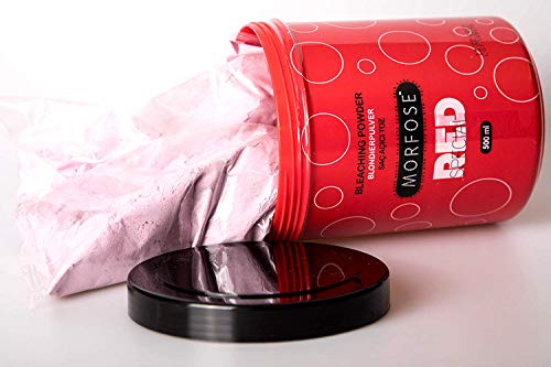 Blue Bleaching Powder for Hair - Salon-Grade Lightener Up to 7 Levels, Dust-Free, 15.8 oz