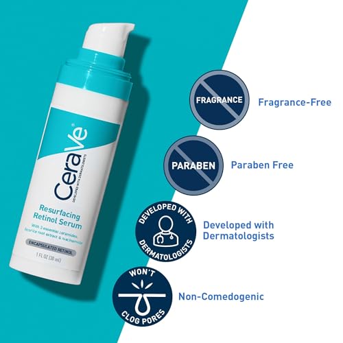 CeraVe Resurfacing Retinol Serum for Post-Acne Marks