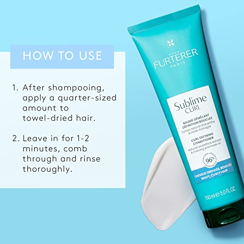 Rene Furterer SUBLIME CURL Curl Activating Conditioner - For Curly, Wavy Hair - Frizz Control - 5 Fl Oz