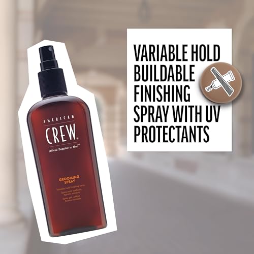 American Crew Men's Hair Spray, Variable Hold Grooming Styling Product, 8.45 Fl Oz