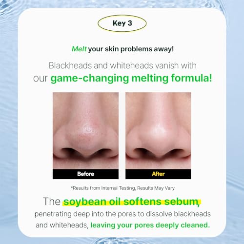 METAFORET Black Lemon Cleansing Oil 200ml/6.76fl.oz Makeup & Sunscreen Remover, Face Cleanser, Sebum Control, Deep Cleansing