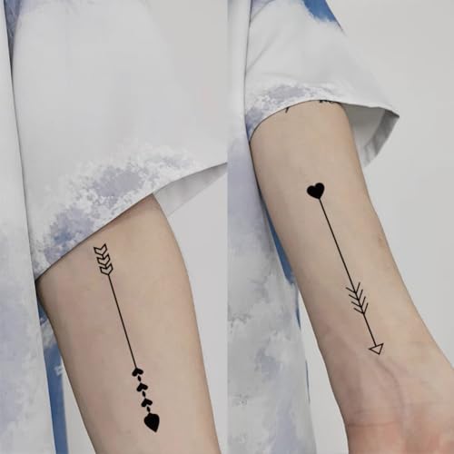 8 Sheet Temporary Tattoos Waterproof Stickers for Adults