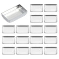 80pcs Aluminum Empty Makeup Palette Pans for Eyeshadow Blush Lipstick - Portable DIY Cosmetic Containers