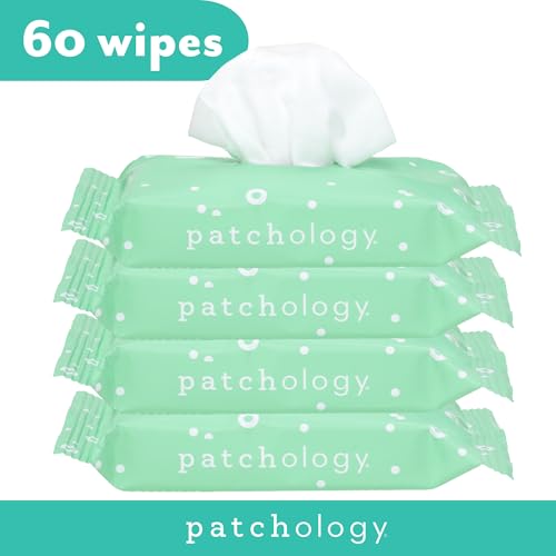 Patchology Clean AF Facial Cleansing Wipes - 60 Count