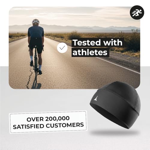 Moisture-Wicking Skull Cap Helmet Liner - Breathable, Cool & Comfortable Under Helmets