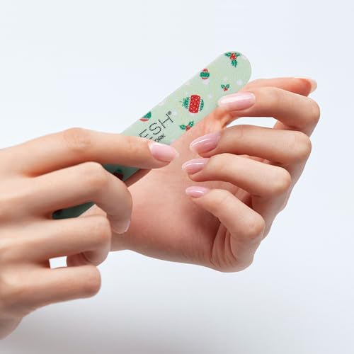 VOESH Mini Mani Gift Set - 3-Step Lavender Hand Care & Manicure Kit