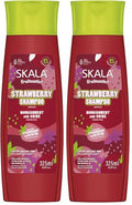SKALA Strawberry Shampoo 325mL – Hydrating & Shine, Vegan Formula