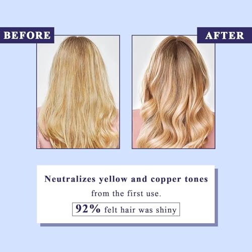 Danliss Sulfate-Free Purple Shampoo & Conditioner Set for Blonde Hair