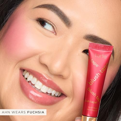 Tarte Liquid Blush Tape – Buildable Satin Finish Blush with Mango & Shea Butter