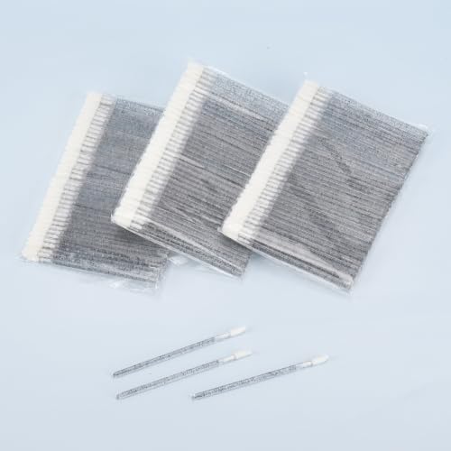 Disposable Lip Brushes Applicators - 300 Count Black