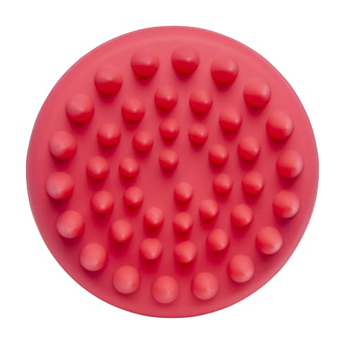 Diane Shampoo Massage Brush, Coral (Pack of 2)