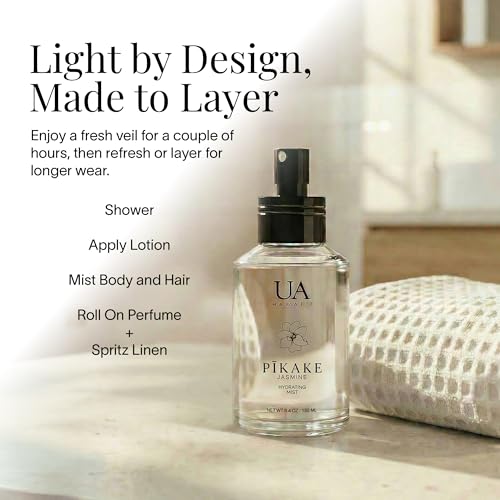 Pikake Body and Hair Mist - Alcohol-Free Hydrating Spray, 3.4 oz
