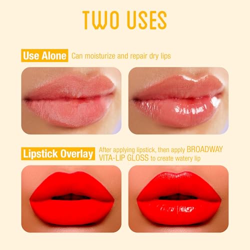 Ruby Kisses Broadway Vita-Lip Gloss Honey 6-Pack