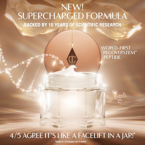 Charlotte Tilbury Magic Cream New Formulation 0.5 fl oz Face Moisturizer & Primer