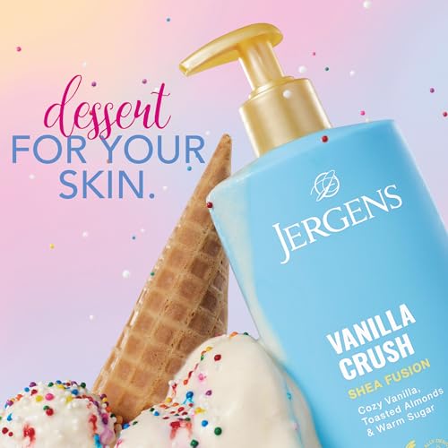 Jergens Shea Fusion Vanilla Crush Body Lotion 14 oz