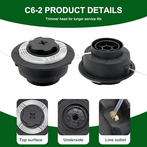 C6-2 Trimmer Head for Stihl FS38 FS40 FS45 FS50 FSE60